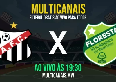 Anápolis x Floresta ao vivo: assista online grátis em HD – 28/04/2025, transmissão ao vivo em tempo real
