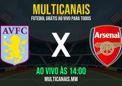 Assistir Aston Villa x Arsenal ao vivo online 30/04/2025 Ao Vivo Online Grátis 24 Horas HD