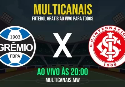 Grêmio x Internacional ao vivo: assista online grátis em HD – 28/04/2025, transmissão em tempo real