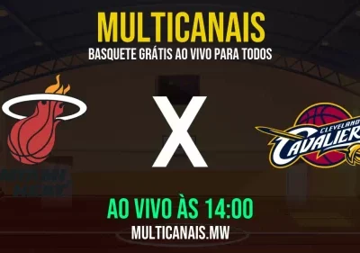 Assistir Miami Heat x Cleveland Cavaliers ao vivo online 26/04/2025 Ao Vivo Online Grátis 24 Horas HD