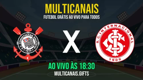 Assista Corinthians x Internacional Ao Vivo Online Grátis 24h em HD – 03/05/2025