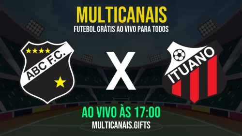 Assista ABC x Ituano Ao Vivo Online Grátis 24h em HD – 03/05/2025