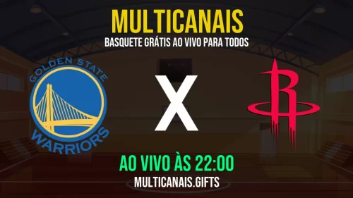 Assistir Golden State Warriors x Houston Rockets ao vivo online 02/05/2025 Ao Vivo Online Grátis 24 Horas HD