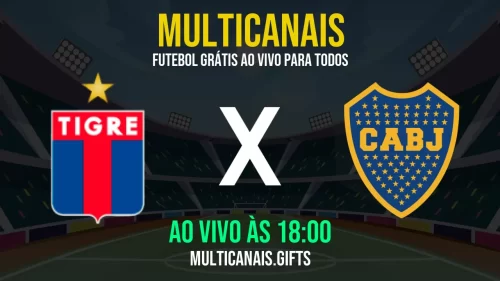 Assista Tigre contra Boca Juniors ao vivo na internet – 04 de maio de 2025 em HD grátis