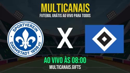 Assistir Darmstadt x Hamburgo Ao Vivo Online Grátis em HD – 03/05/2025