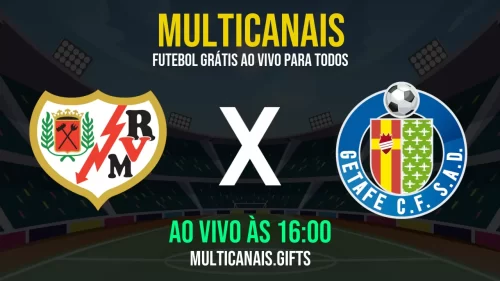 Assistir Rayo Vallecano x Getafe Hoje – Ao Vivo, Grátis e em HD (02/05/2025)